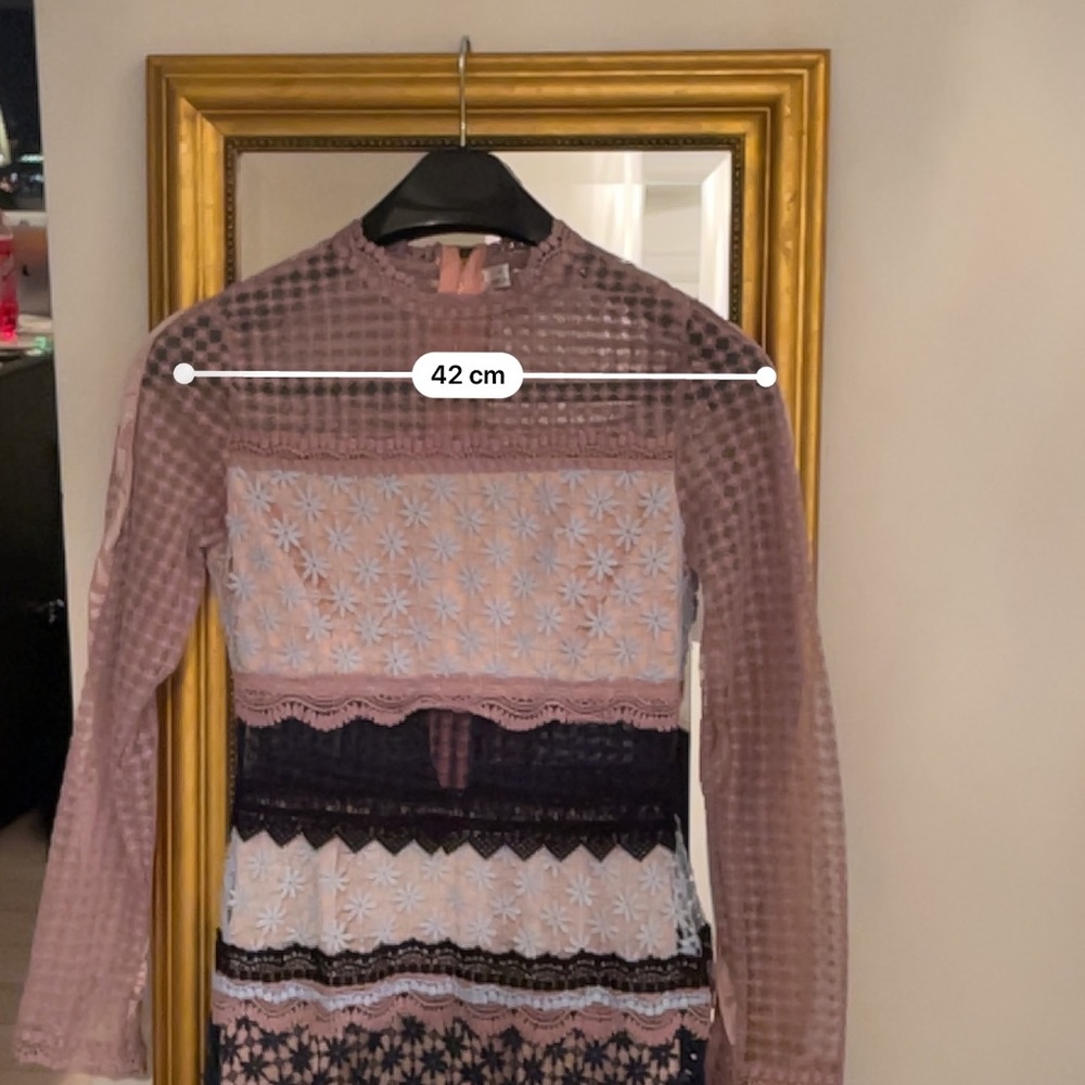 BN lace jacquard dress